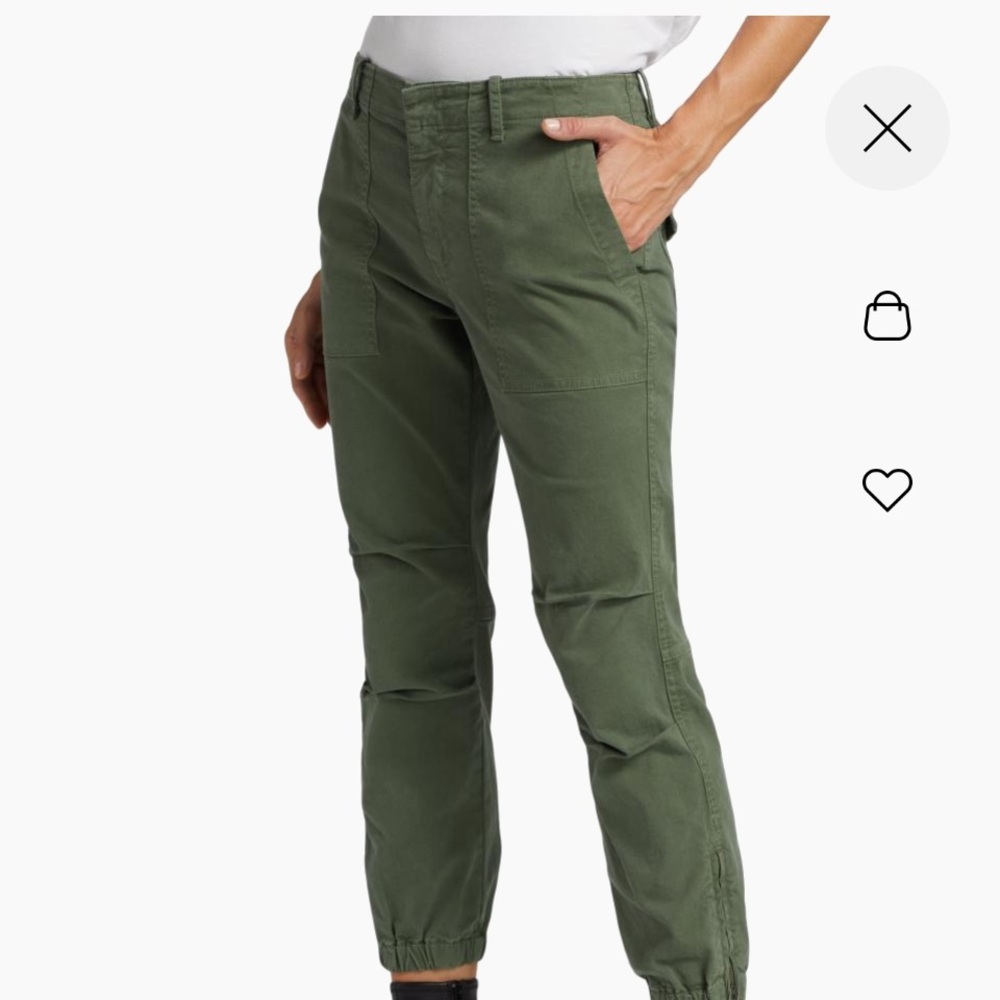 Nili Lotan cropped military pants